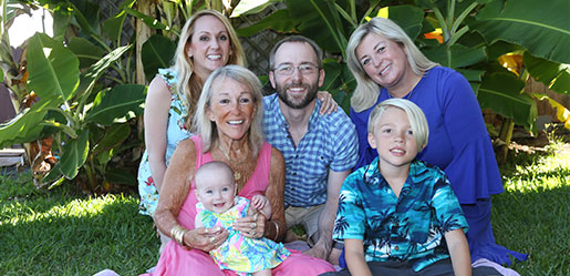 Paula & Family Kulakane condo Maui Hawaii